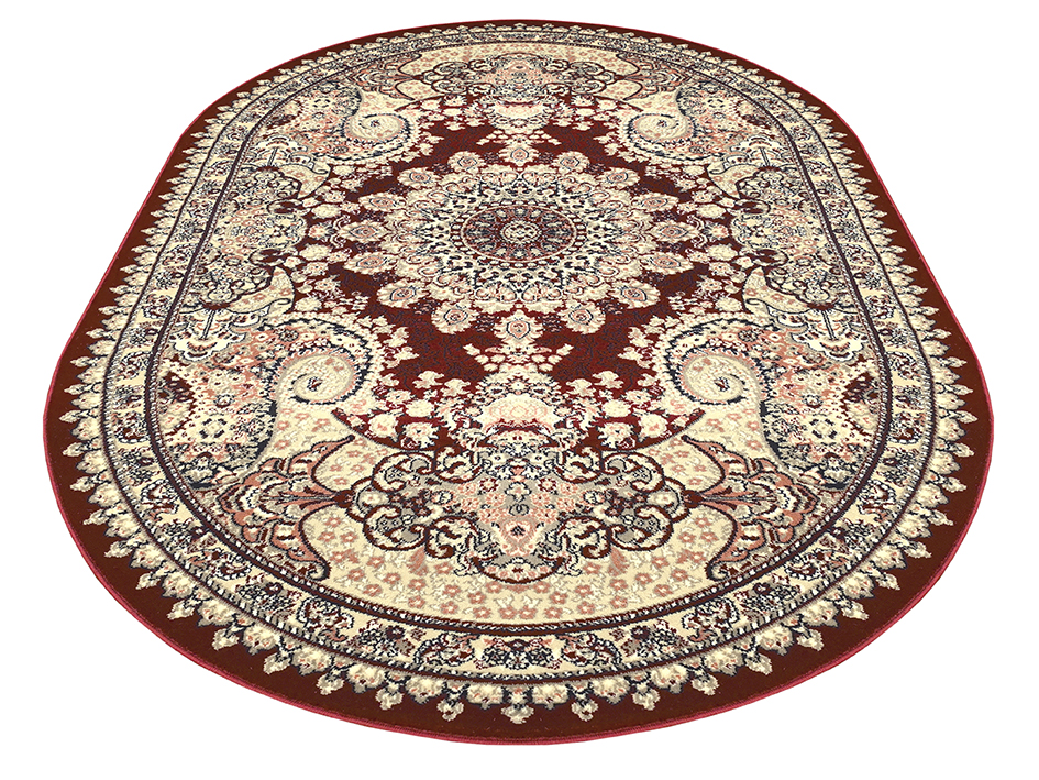 Ковер GULENDAM 240X340 11672A RED ОВАЛ   PREMIER HALI