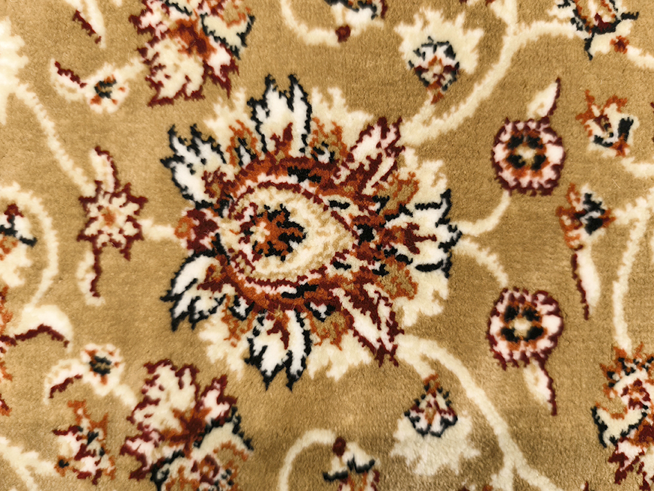 Ковер TAJMAHAL 200X290 TJ301 MUSTARD/CREAM  FDS OZ KAPLAN 