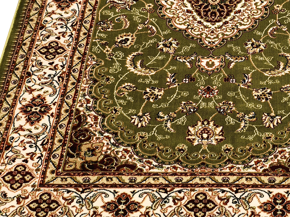 Ковер TAJMAHAL 070X120 TJ300 GREEN/CREAM  FDS OZ KAPLAN 