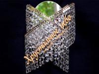 Бра  Ива №1 ЗОЛОТО     ХРУСТАЛЬНОЕ НЕБО