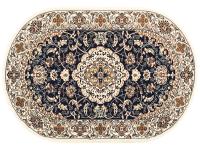 Ковер TAJMAHAL 070X120 TJ300 NAVY/NAVY ОВАЛ  FDS OZ KAPLAN 