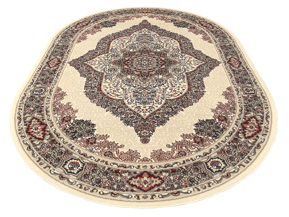 Ковер GULENDAM 240X340 11671A CREAM ОВАЛ   PREMIER HALI