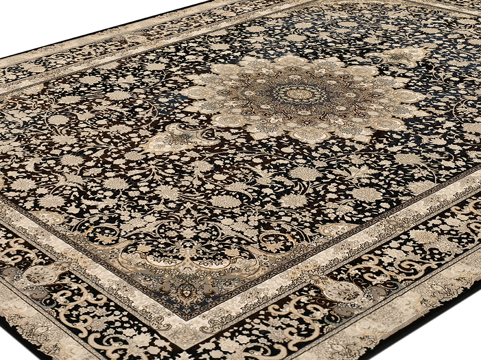 Ковер HASHT BEHESHT 100X150 VNHA006 DARK BLUE   FARRAHI