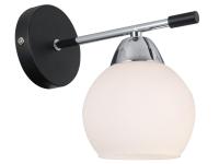 Светильник бра IL 0638-1WSQ-24 CR BK LIBRA      ELEKTRA