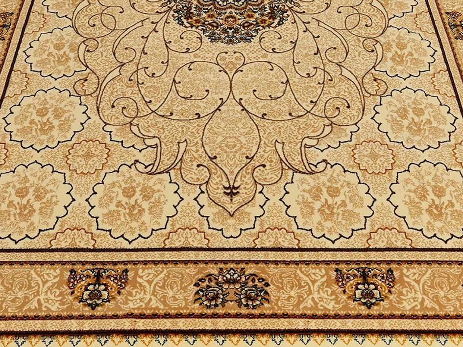 Ковер BARZIN 060X120 CHAKAVAK CREAM   FARRAHI