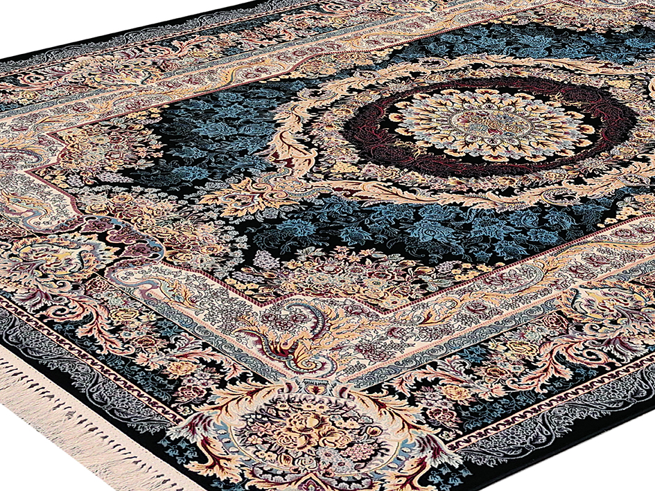 Ковер RAYAN 150X225 12028 DARK BLUE   FARRAHI