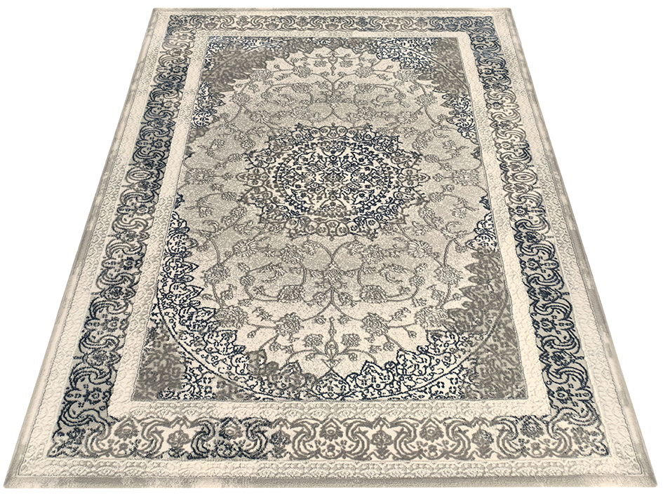 Ковер ASTER 240X340 A5557B CREAM-BLUE  FDS OZ KAPLAN 