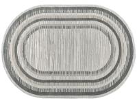 Ковер MILLENIUM 200X290 E634A GREY-VIZON ОВАЛ  FDS UFUK  