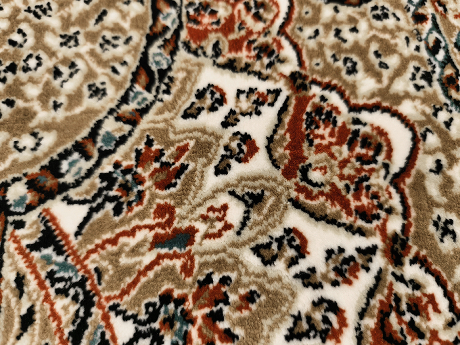Ковер TAJMAHAL 280X380 TJ303 MUSTARD/CREAM  FDS OZ KAPLAN 