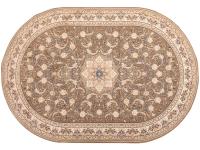 Ковер DAMOON 150X225 DM032 KHAKI ОВАЛ   FARRAHI