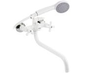 Смеситель для ванны АБС пластик 4407 белый BRIMIX  САНАКС 