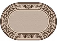 Ковер NOVARO 050X080 900/19 ОВАЛ   KARPETOFF