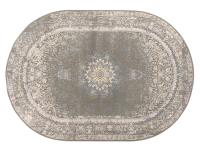 Ковер DAMOON SIRVAN 150X225 SOREN GREY ОВАЛ   FARRAHI