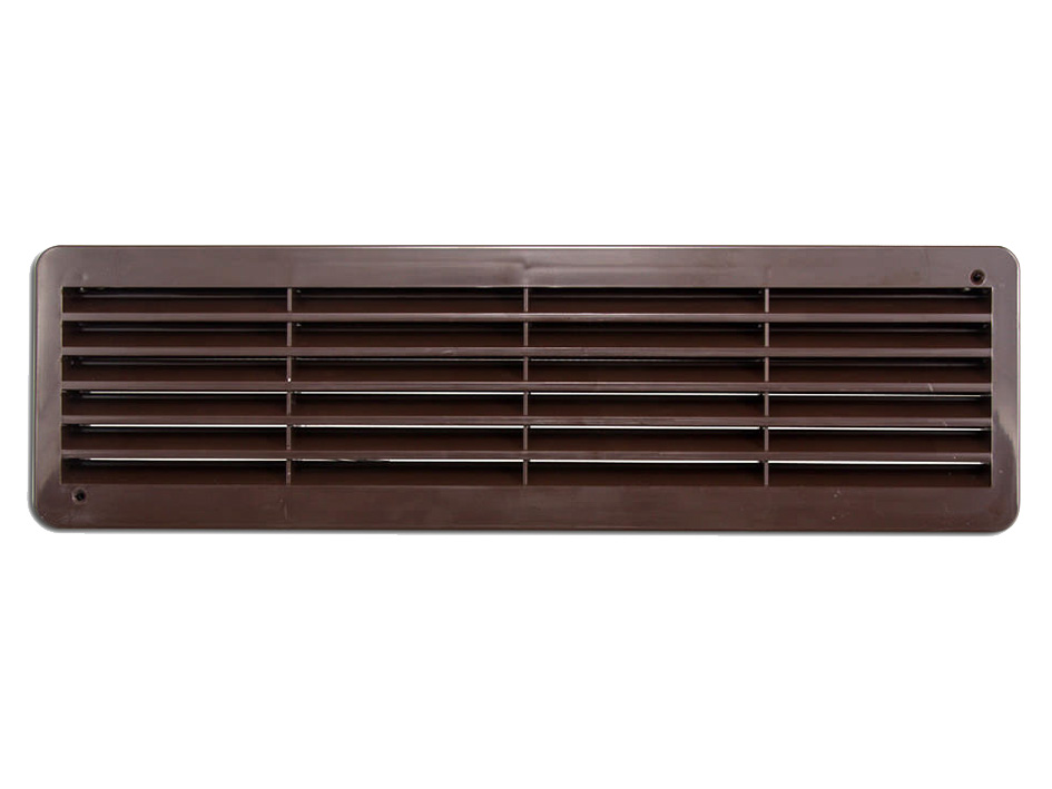 Решетка пластиковая дверная 450*91 кор