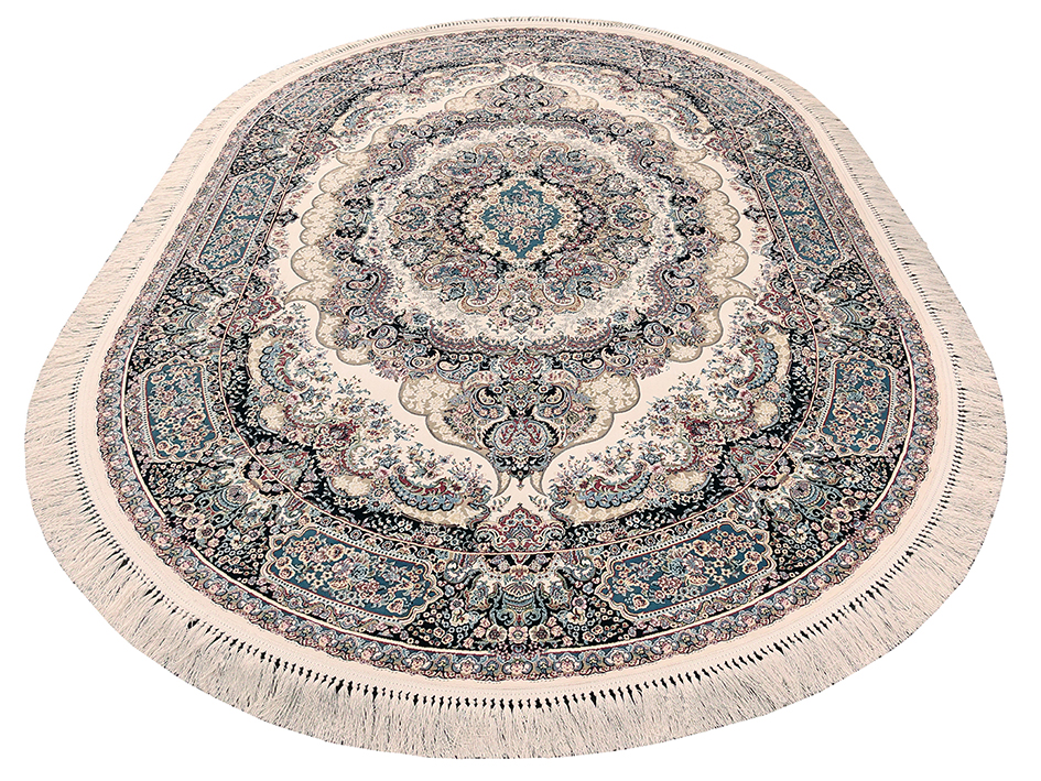 Ковер NEGARIN 200X300 KALIN CREAM ОВАЛ   FARRAHI