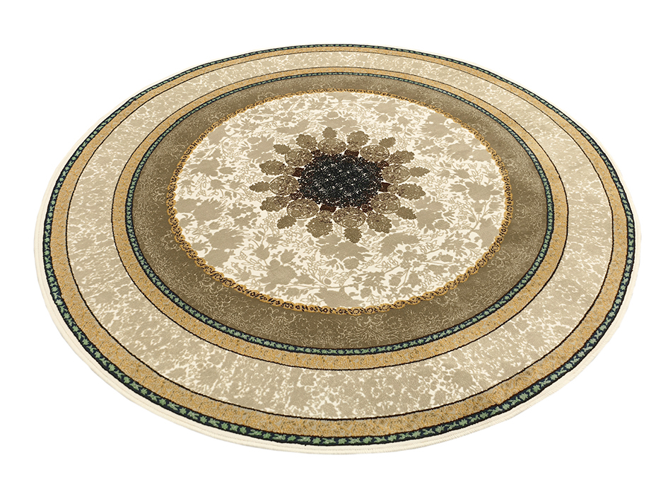 Ковер HASHT BEHESHT 120X120 SHIMA CREAM КРУГ    FARRAHI