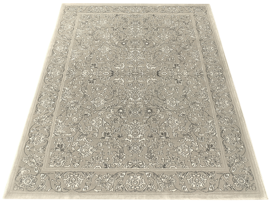 Ковер ELEGANT 240X340 EL101 SILVER L.GREY  FDS OZ KAPLAN 