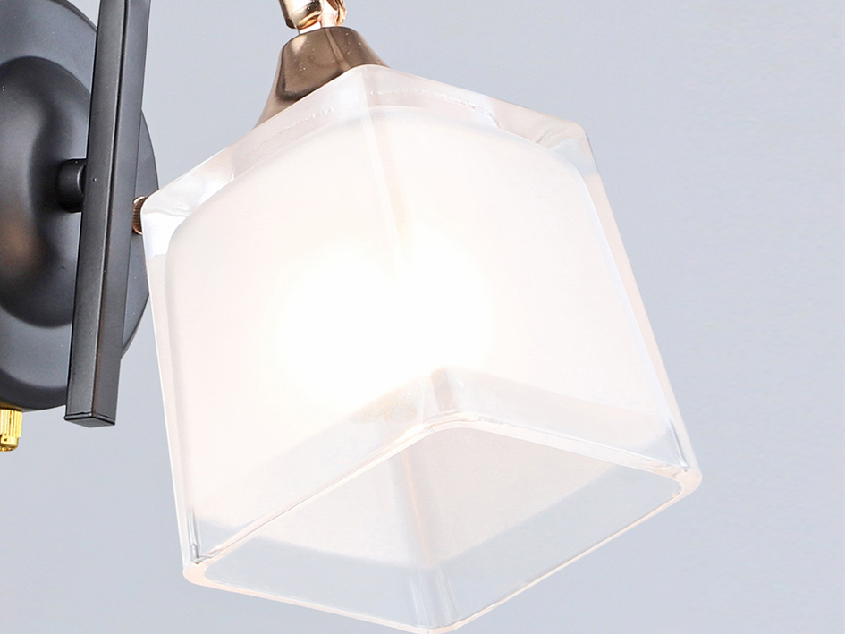 Светильник бра 06404-0.2-01 BK+FGD      ELEKTRA  