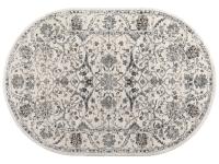 Ковер CYRUS 160X230 A1483A D.GREY-KEMIK ОВАЛ  FDS OZ KAPLAN 