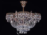 Люстра Ромашка ЗОЛОТО     ХРУСТАЛЬНОЕ НЕБО