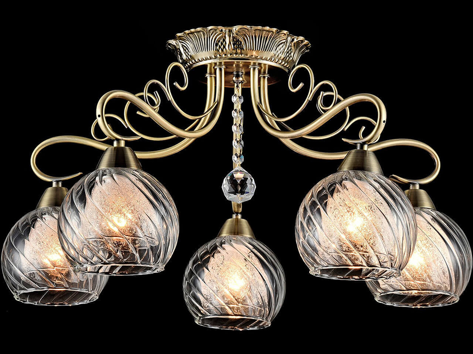 Светильник  FR2662-PL-05-BZ FREYA   ФАКЕЛ