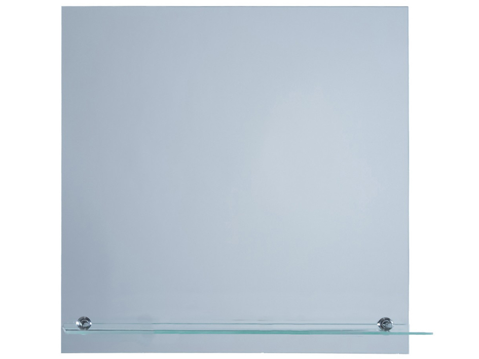 Зеркало 500*500мм квадратное полка 500мм 40151  САНАКС