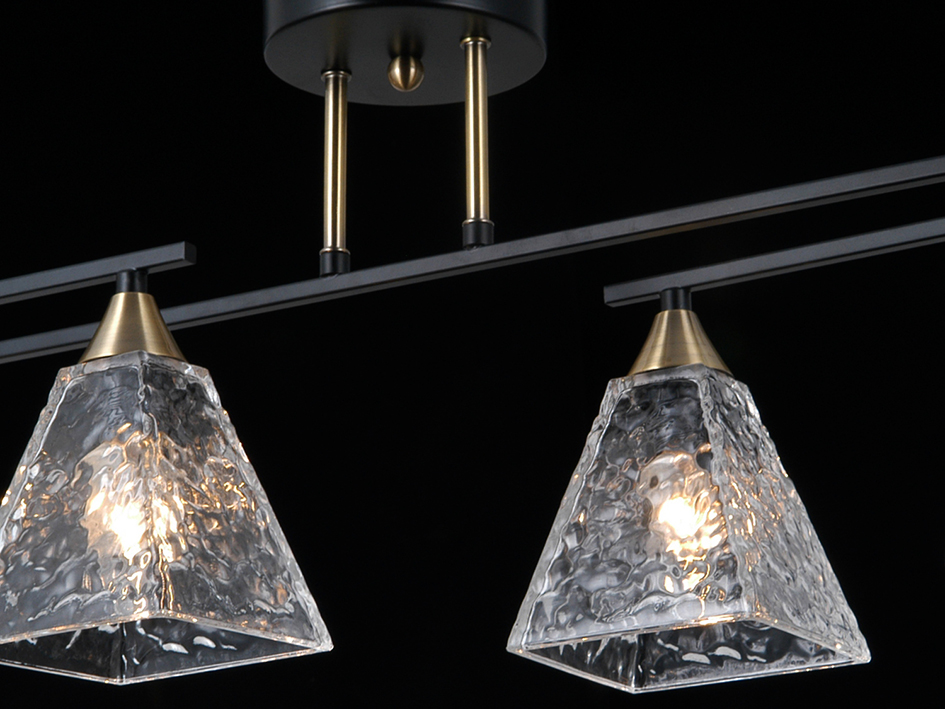 Светильник IL 0782-4CSQ-25 BK AB AREZZO     ELEKTRA