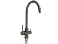 Смеситель для мойки с подкл.фильтра Графит 9121 MAGNUS  САНАКС 