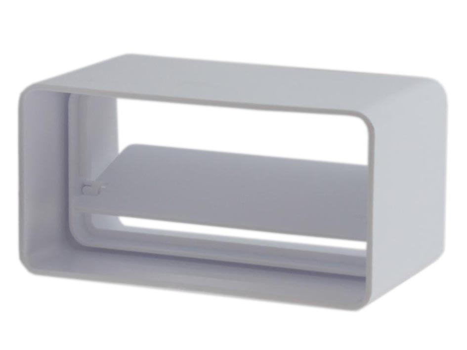 Соединитель с обратным клапаном 60*120 пластик