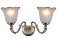 Светильник бра IL 0044-2WSQ-29 AB     ELEKTRA