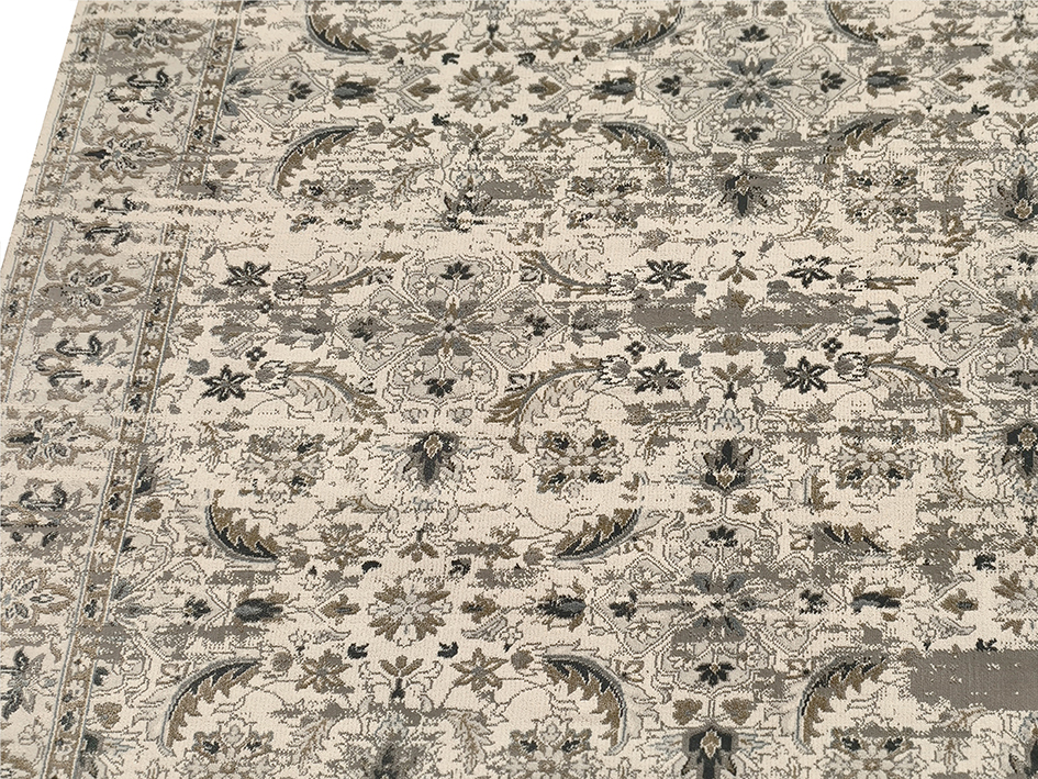 Ковер DAHLIA 240X340 2338A CREAM GREY  FDS OZ KAPLAN 