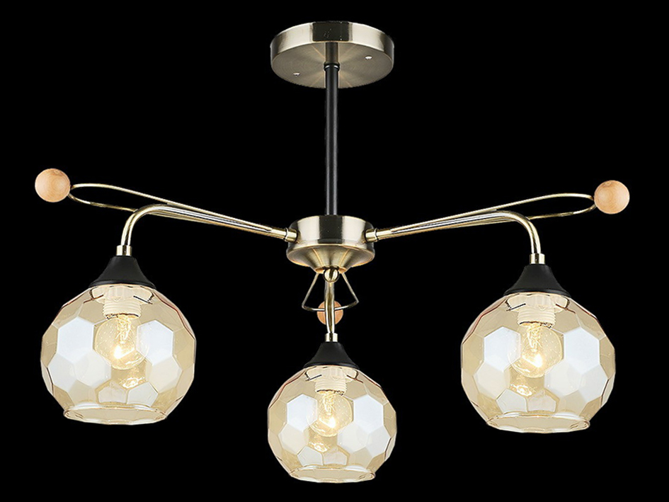 Светильник 02018-0.3-03 AB+BK     ELEKTRA