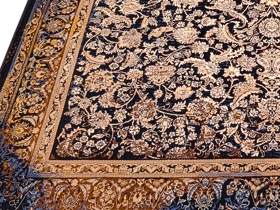 Ковер HASHT BEHESHT 120X170 VNHA003 DARK BLUE   FARRAHI