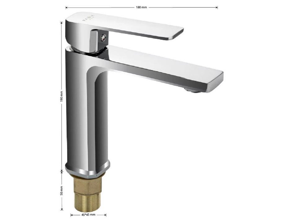 Смеситель для умывальника 9734  Fabia  САНАКС 