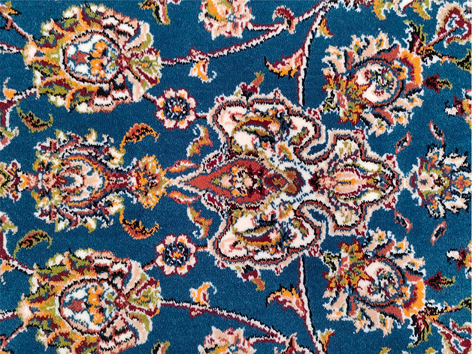 Ковер BARZIN 150X225 SHAH ABASI BLUE   FARRAHI