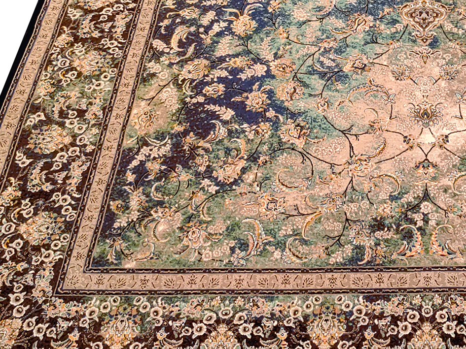 Ковер HASHT BEHESHT 120X170 VNHA005 DARK BLUE   FARRAHI