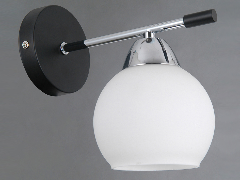 Светильник бра IL 0638-1WSQ-24 CR BK LIBRA      ELEKTRA