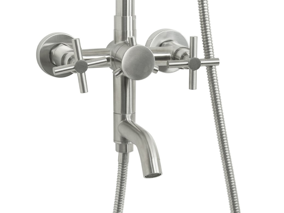 Душевая стойка с смесителем 9238 МАГНУС  САНАКС 