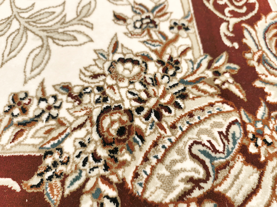 Ковер TAJMAHAL 120X180 TJ302 CREAM/RED  FDS OZ KAPLAN 