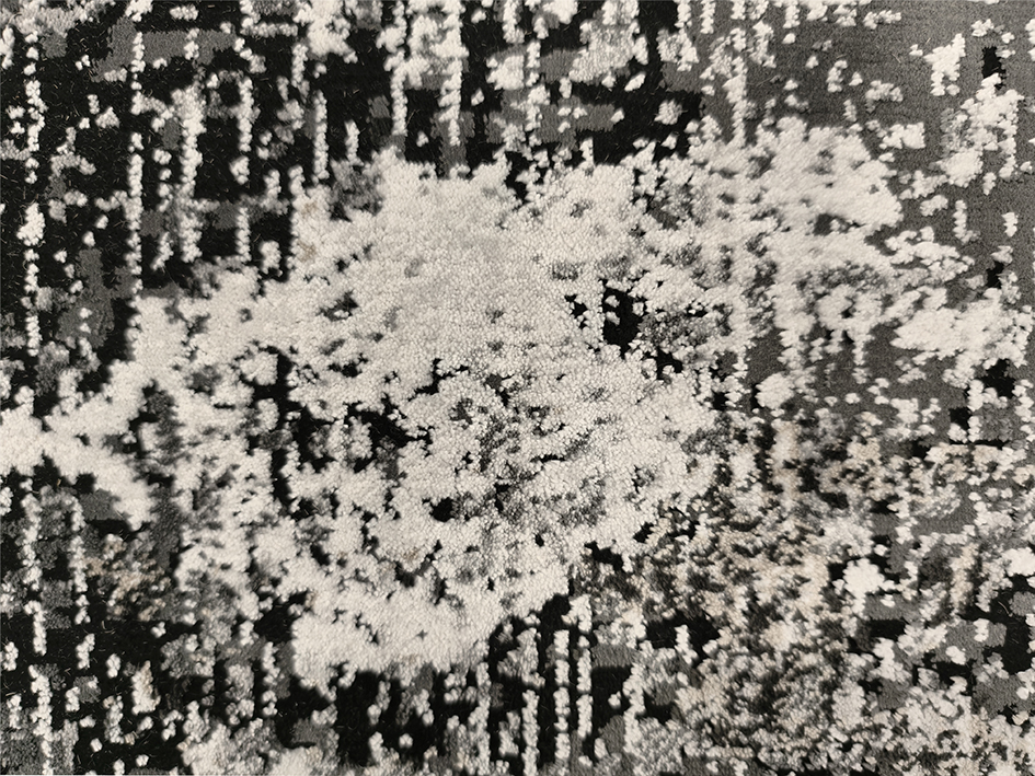 Ковер DAHLIA 120X180 0591A D.GREY BLACK SH  FDS OZ KAPLAN