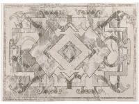 Ковер GLAMOUR 240X340 2384A L.BEIGE-CH.GOLD  FDS BALAT  