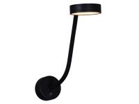 Светильник 86206-9.2-001 MN LED5W BK      ELEKTRA