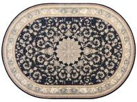 Ковер ARMAN 160X230 AYSAN DARK BLUE ОВАЛ   FARRAHI Ковер ARMAN 160X230 AYSAN DARK BLUE ОВАЛ   FARRAHI
