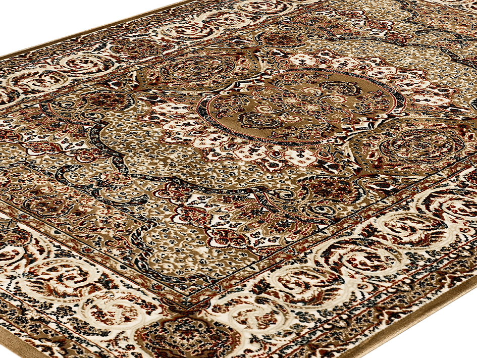 Ковер TAJMAHAL 120X180 TJ303 MUSTARD/CREAM  FDS OZ KAPLAN 