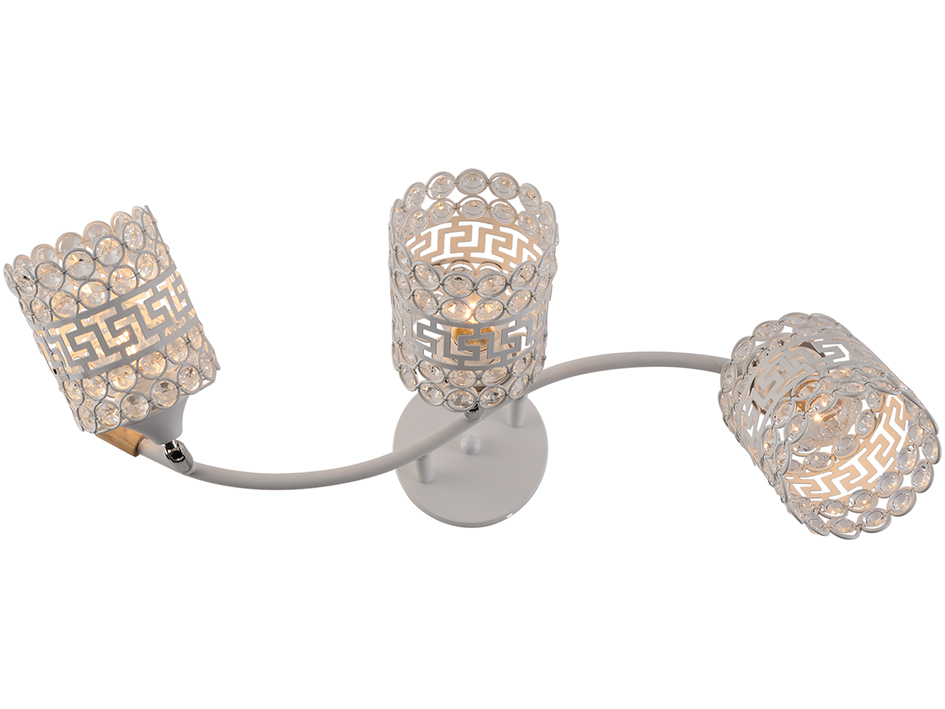 Светильник 01588-0.3-03 WH+CR+WOOD      ELEKTRA  