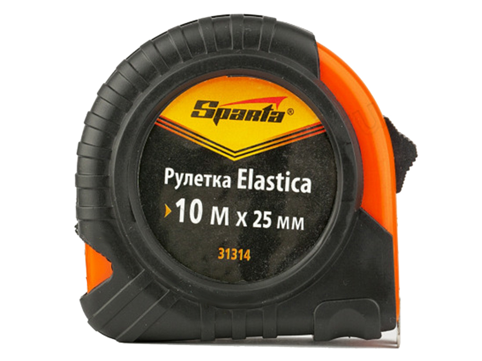 Рулетка 10м*25мм  Elastica        SPARTA