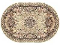Ковер GULENDAM 160X230 11672A D.BEIGE ОВАЛ   PREMIER HALI