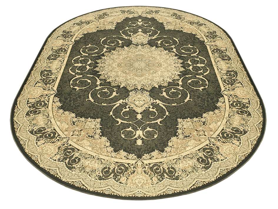 Ковер ARMAN 150X225 SHAHDOKHT HAVI BLUE ОВАЛ   FARRAHI