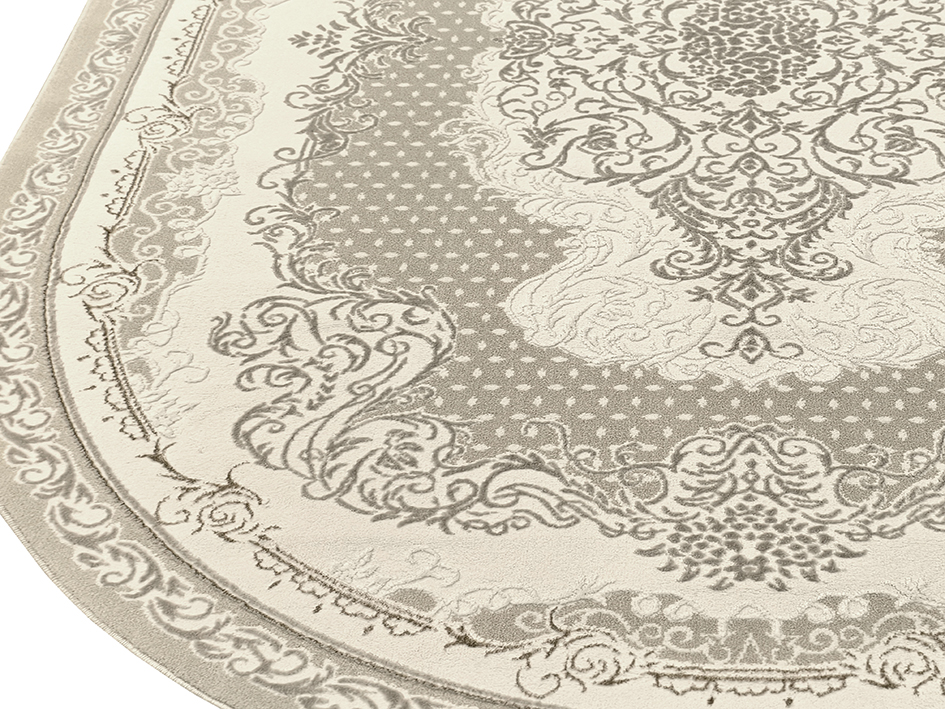 Ковер ASTER 200X290 01193B C.BEIGE-SALMON ОВАЛ  FDS OZ KAPLAN 