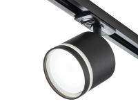 Cветильник трековый 20009TRA/02 LED SBK 10W 4200 черный матовый  ESCADA
